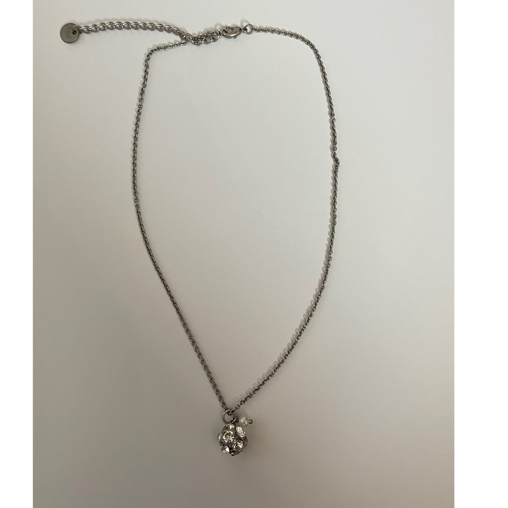 Abercrombie And Fitch Jeweled Ball Necklace
